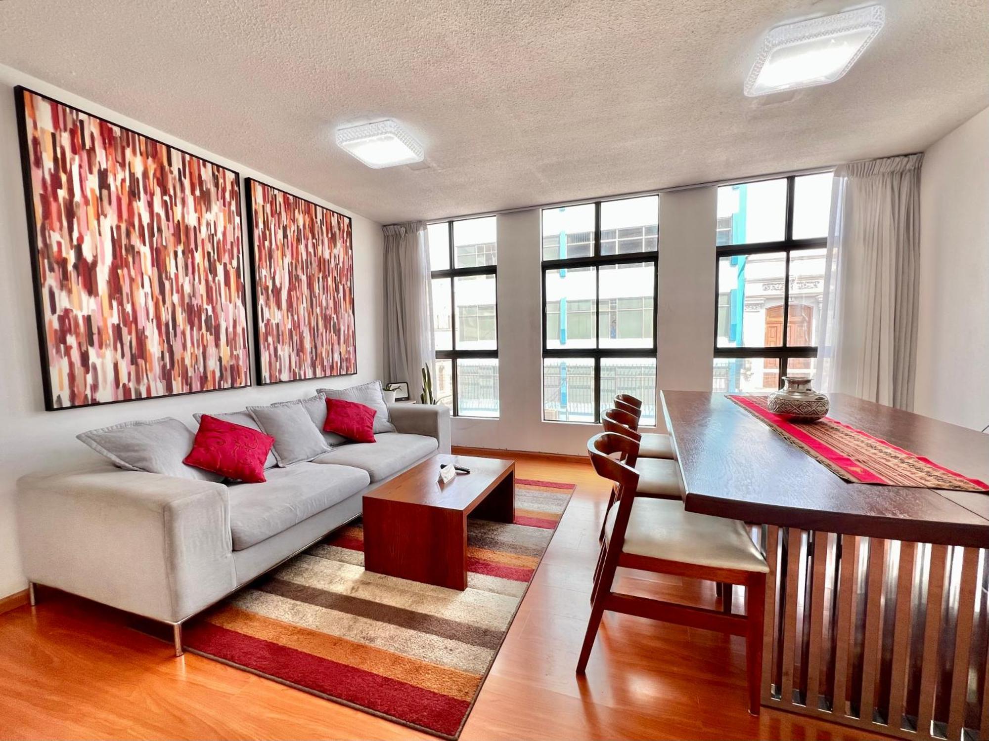 Downtown Lima Apt With May Promo Book & Save Big المظهر الخارجي الصورة